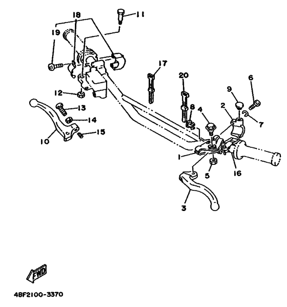 Handle switch & lever