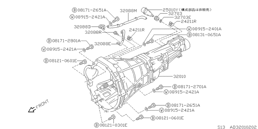 Transmission & transaxle assembly