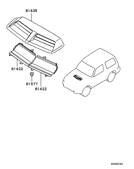 Front garnish & moulding
