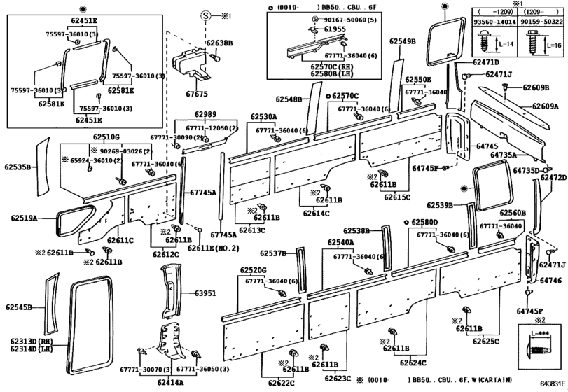 Inside Trim Board