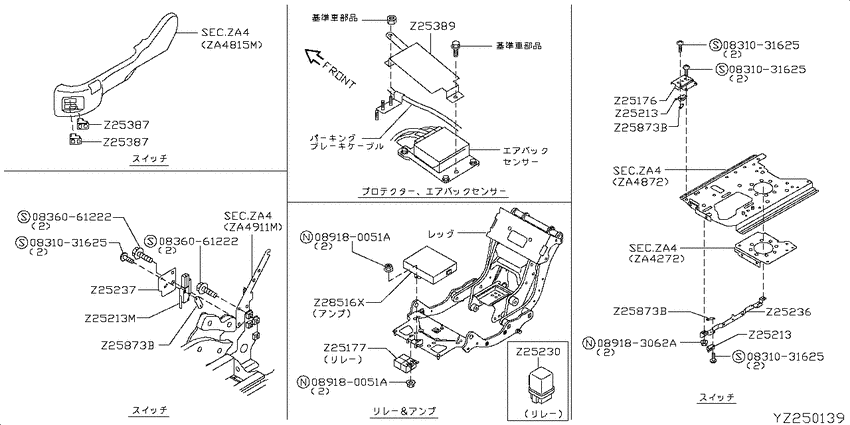 Electrical unit,switch&meters
