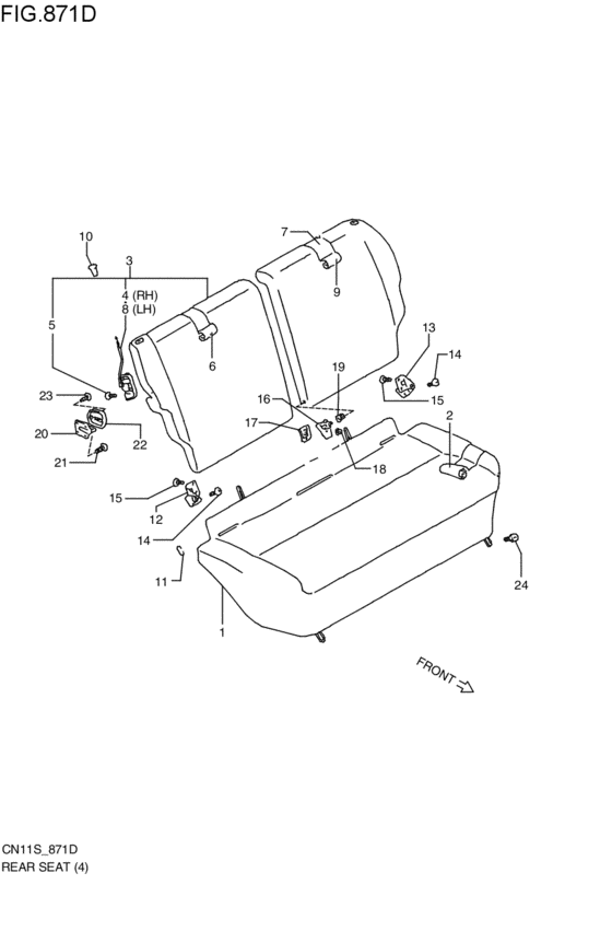 rear seat