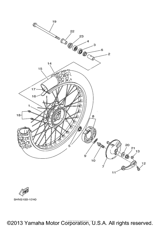 Front wheel