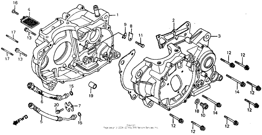 Crankcase 83-84