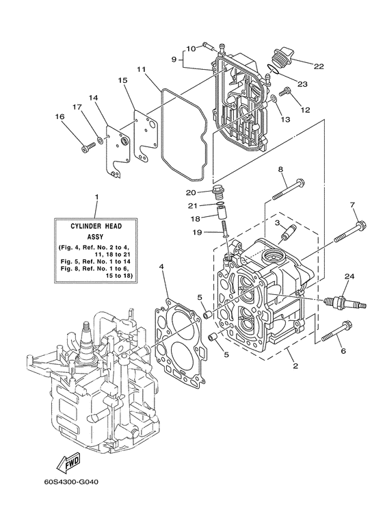 Cylinder & crankcase 2