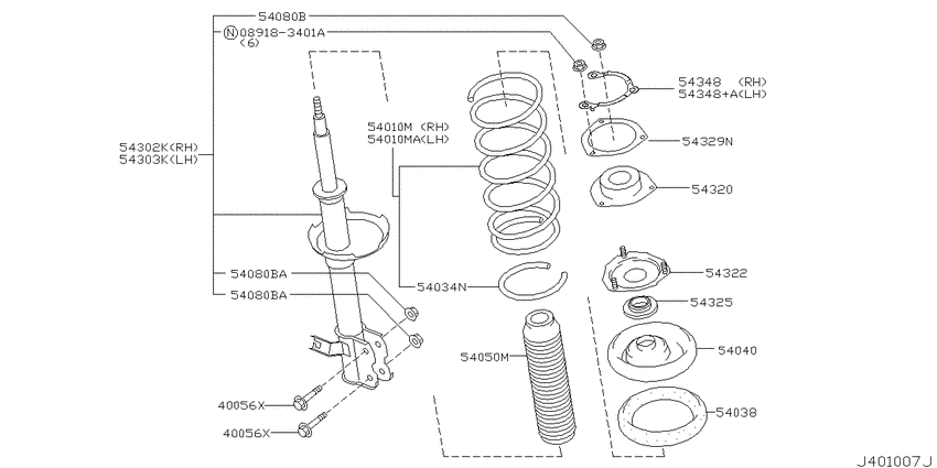 Front suspension