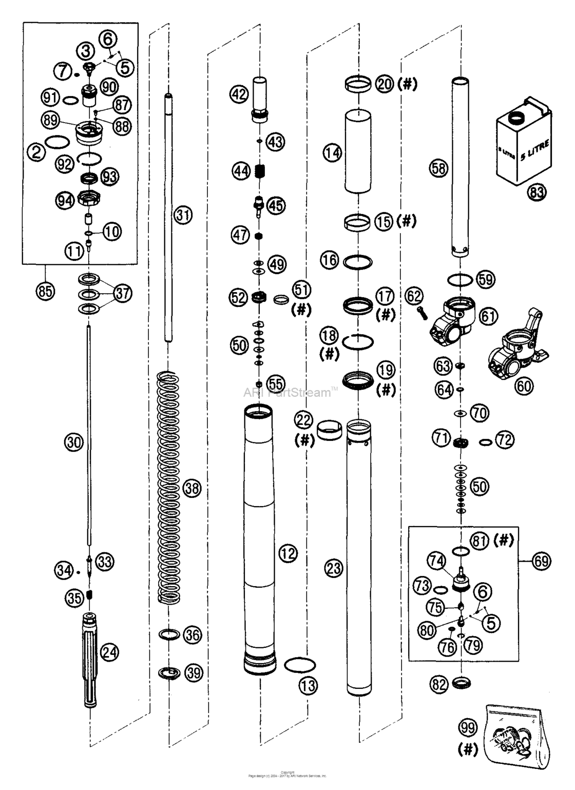 Fork Legs Usd 48