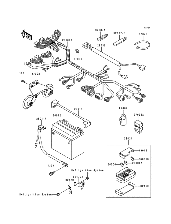 Chassis electrical equipment