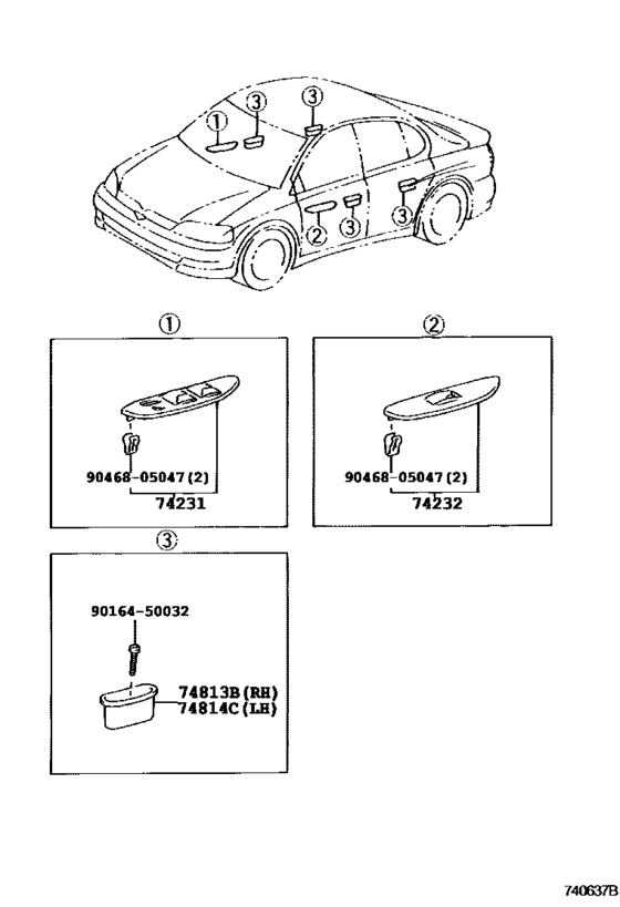Armrest & Visor