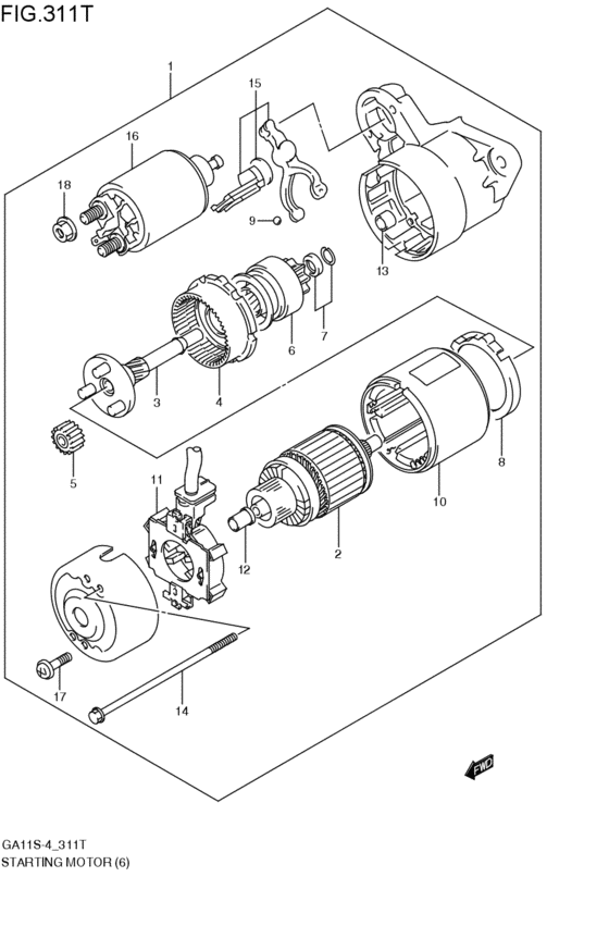 starting motor