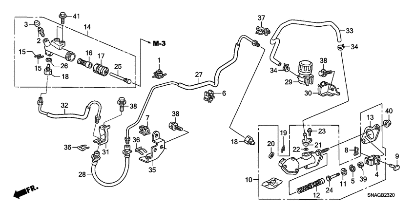 Clutch master cylinder