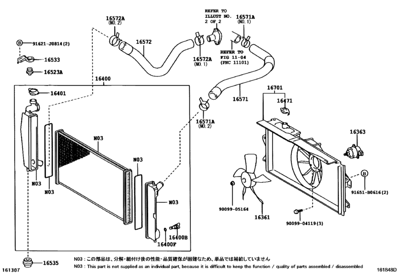 Radiator & Water Outlet