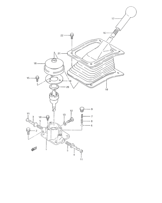 Gear shifting control