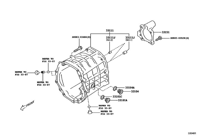 Clutch Housing & Transmission Case (Mtm)