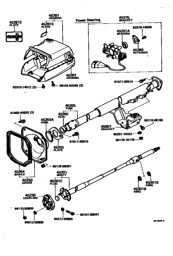 Steering Column & Shaft