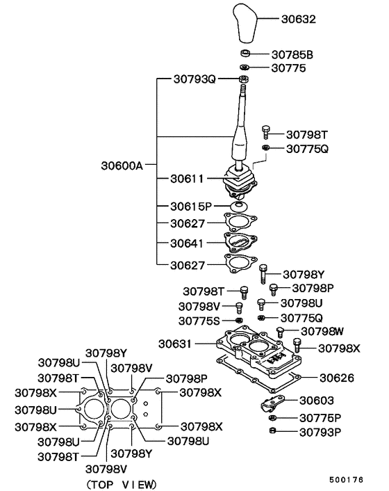 Transfer floor shift control
