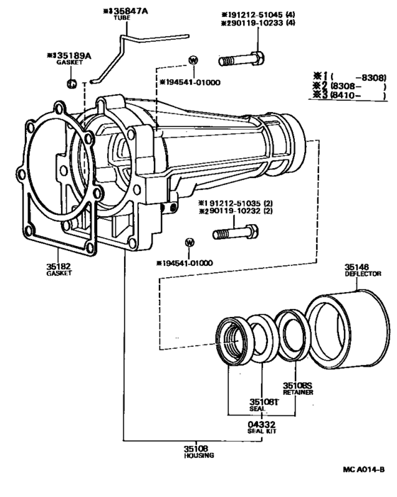 Extension Housing (Atm)