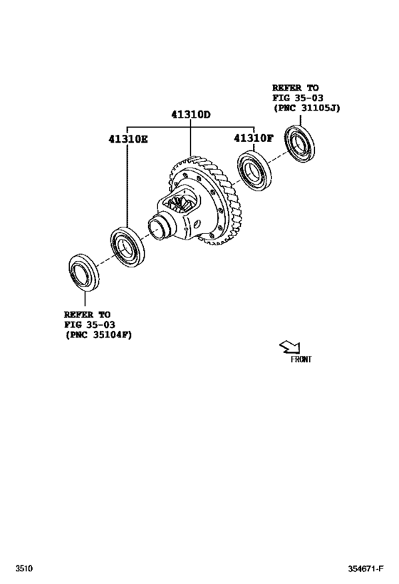 Planetary Gear, Reverse Piston & Counter Gear(Atm)