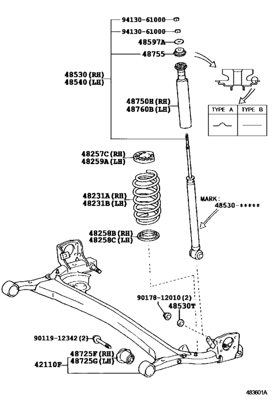 Rear Spring & Shock Absorber