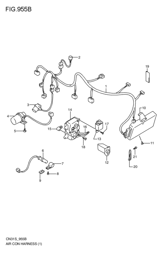 air-conditioner harness