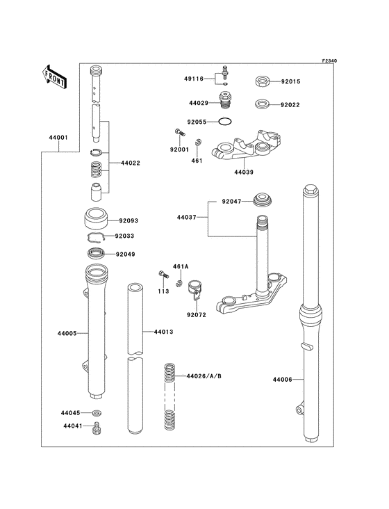 Front fork