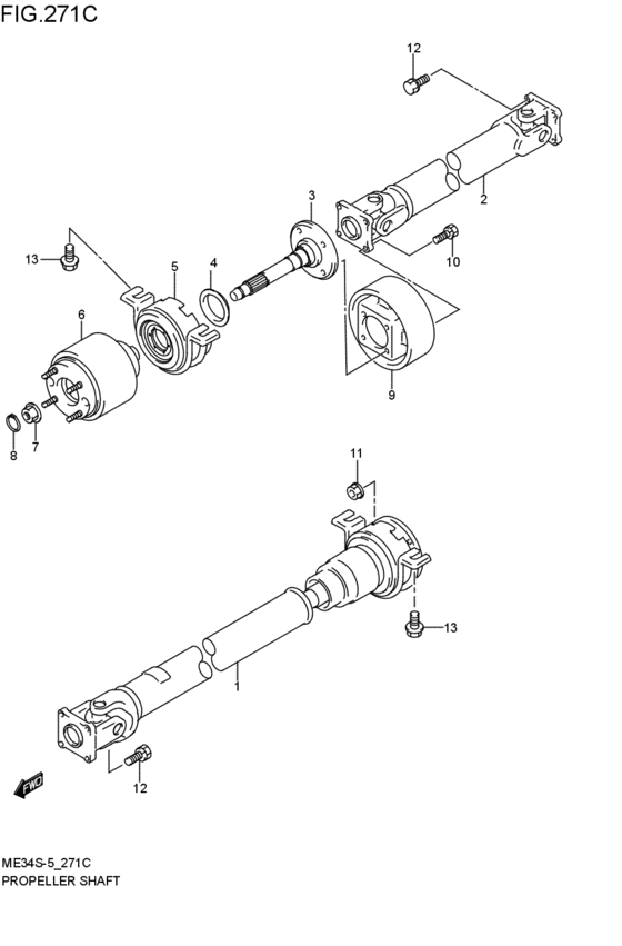 propeller shaft
