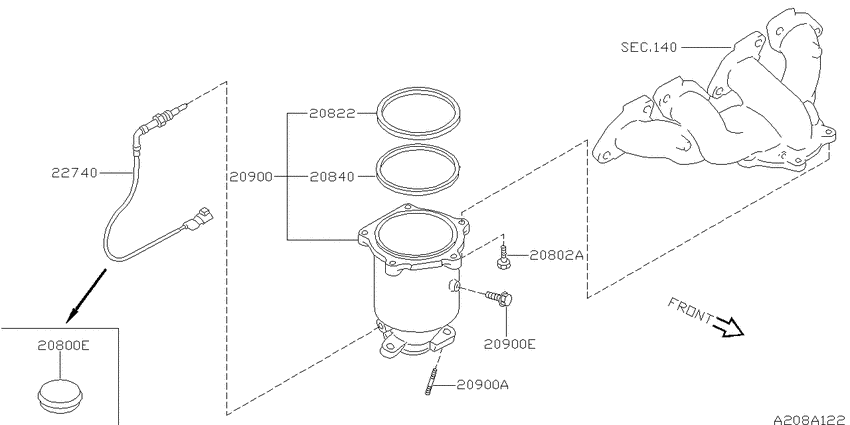 Catalyst converter