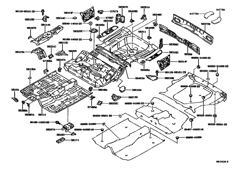 Floor Pan & Lower Back Panel