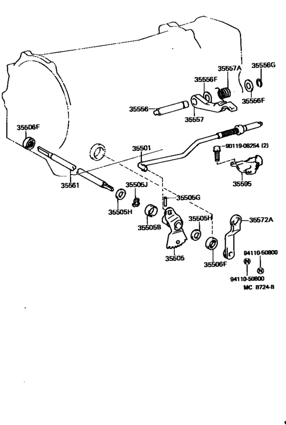 Throttle Link & Valve Lever (Atm)