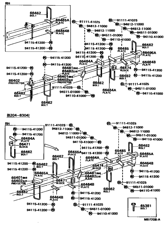 Rear Body Mounting