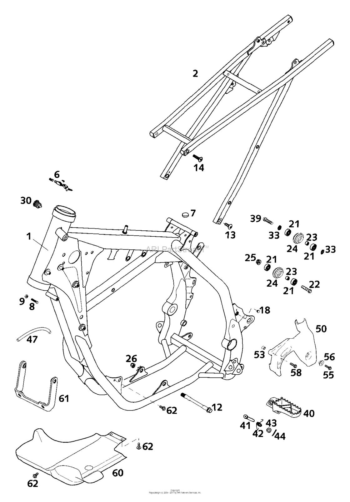 Frame, Sub Frame