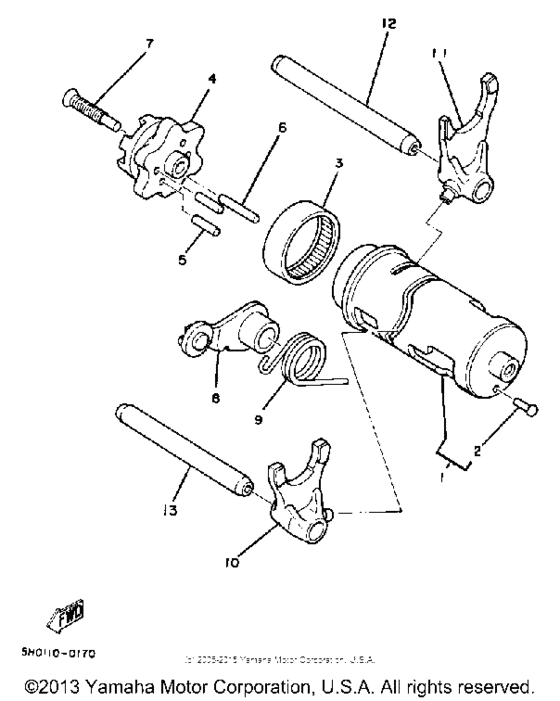 Shift Cam & Fork