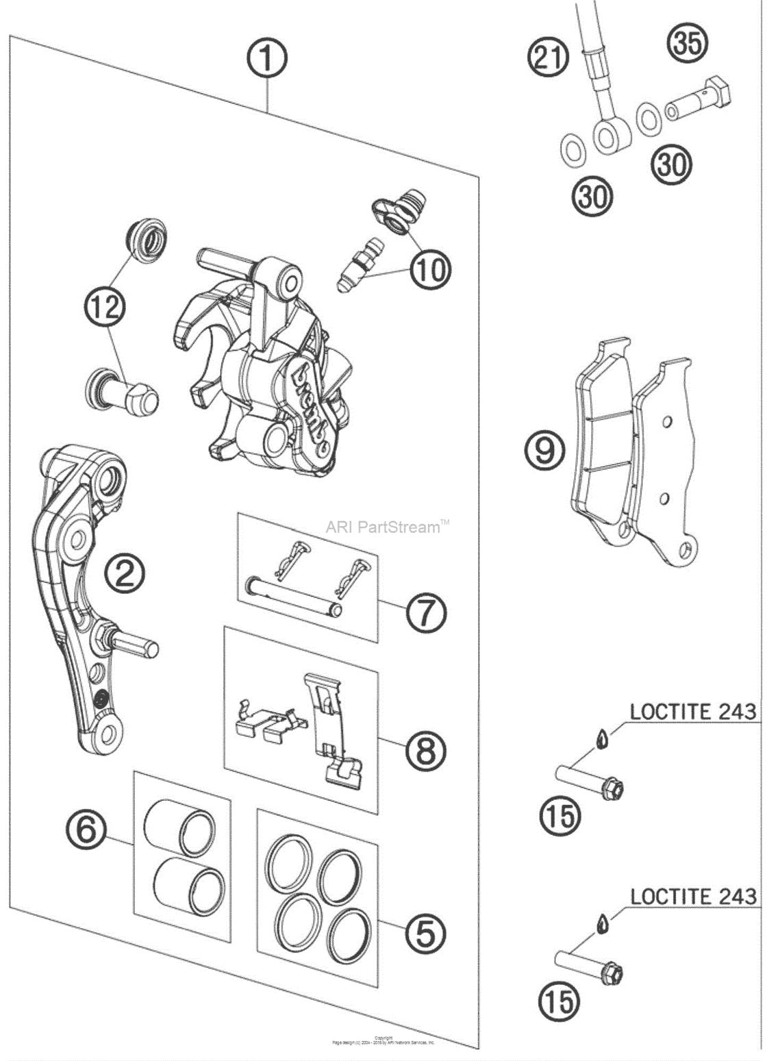 Brake Caliper Front