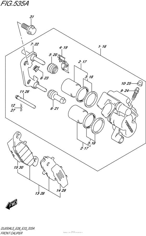 Front Caliper