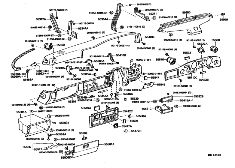 Instrument Panel & Glove Compartment