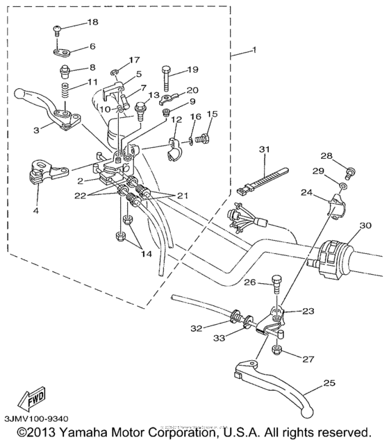 Handle switch & lever