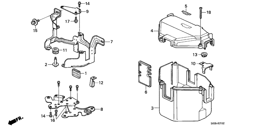 Control box cover