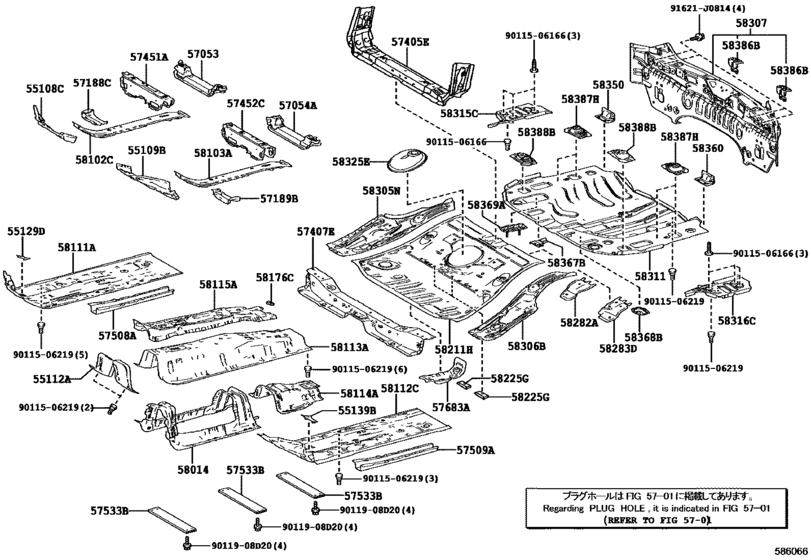 Floor Pan & Lower Back Panel