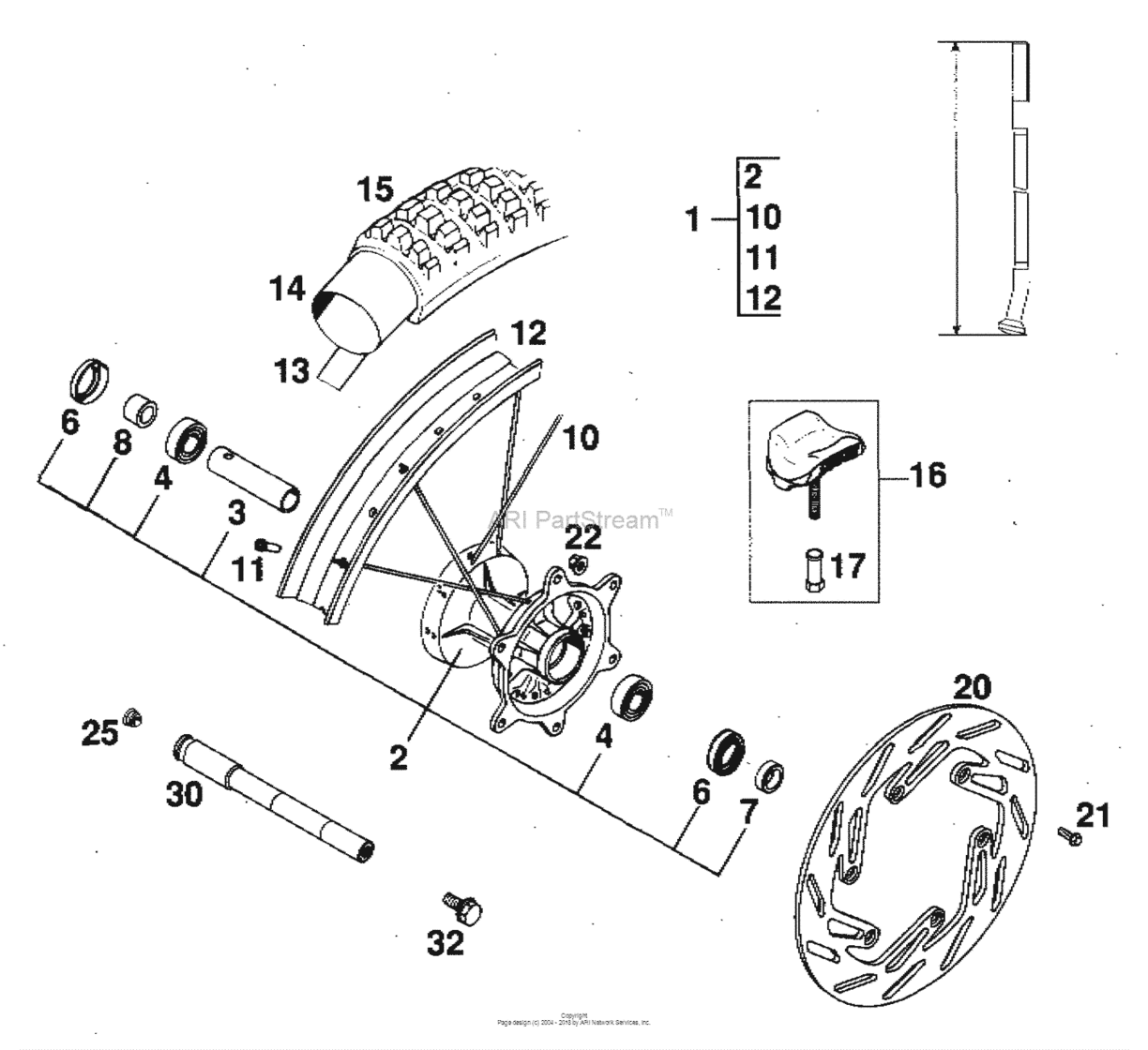 Front Wheel Sx