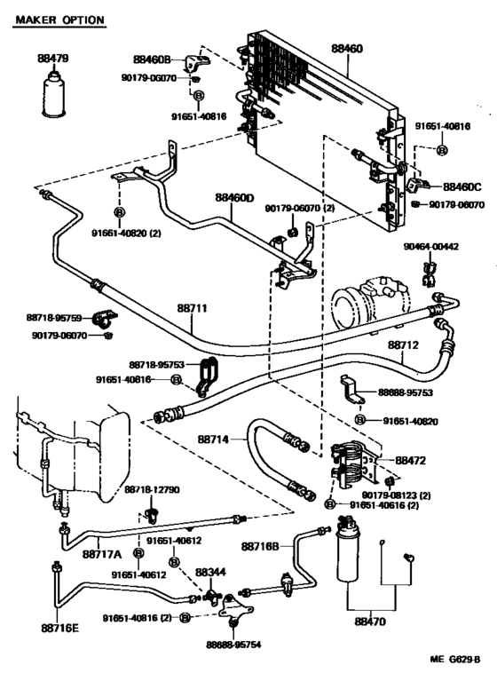 Heating & Air Conditioning - Cooler Piping