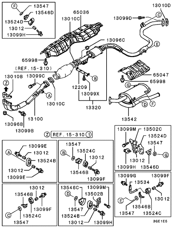 Exhaust pipe & muffler