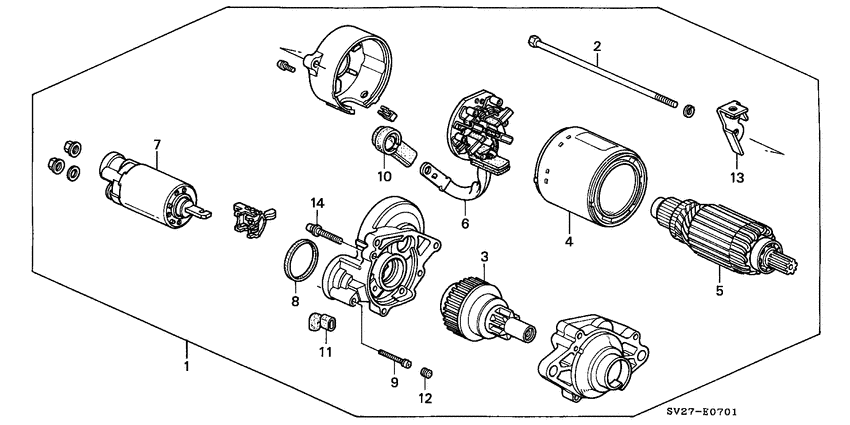 Starter motor