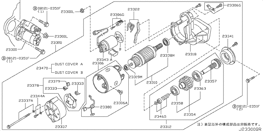 Starter motor