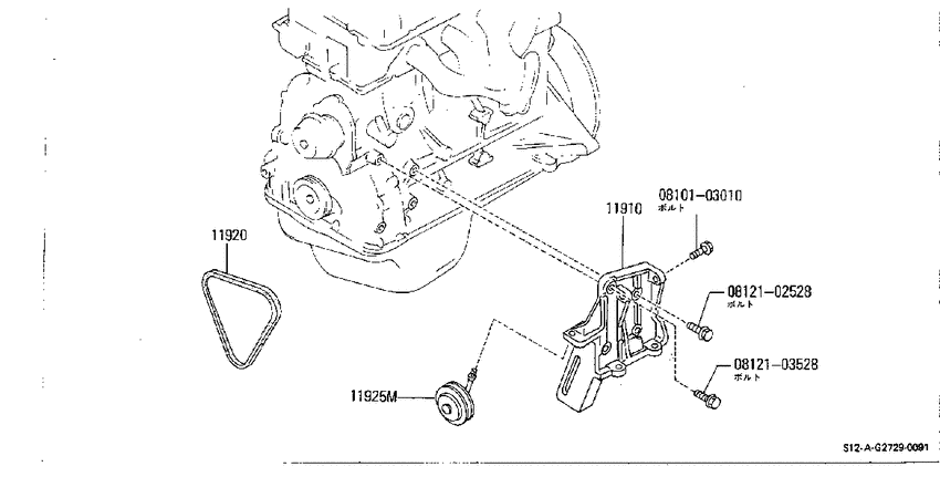 Compressor mounting & fitting