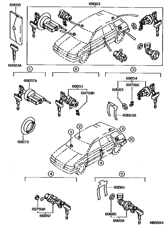 Lock Cylinder Set