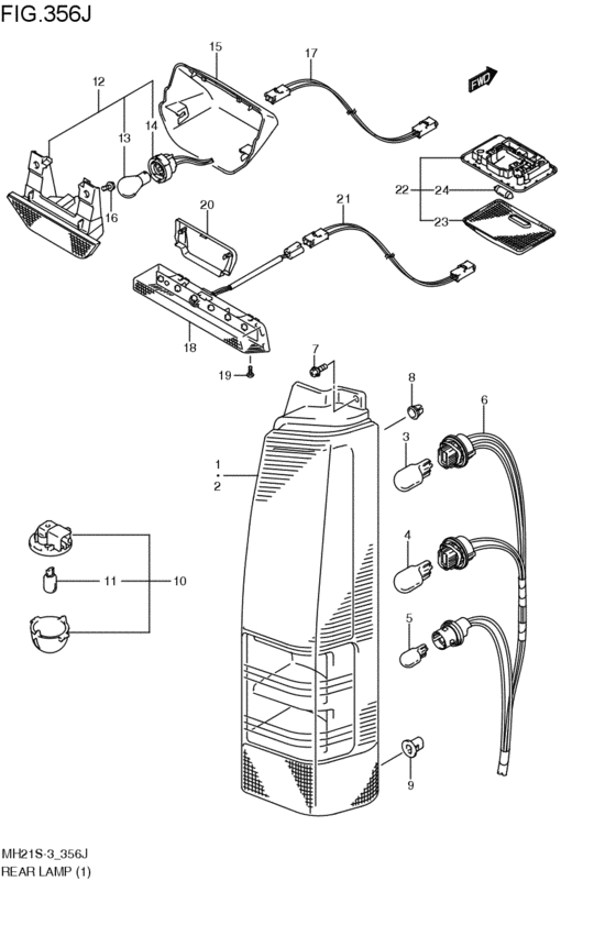 rear lamp