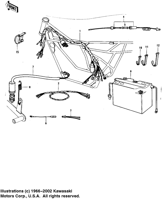 Chassis electrical equipment