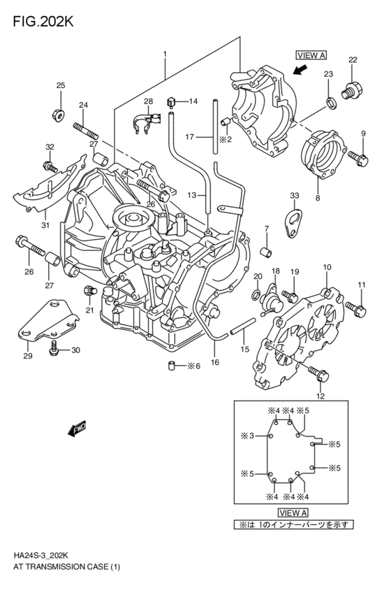 at - transmission case