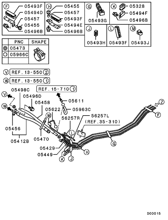 Fuel line & vapor gas control