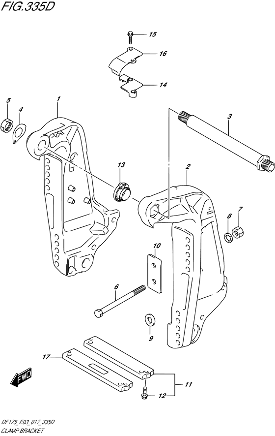 Clamp bracket